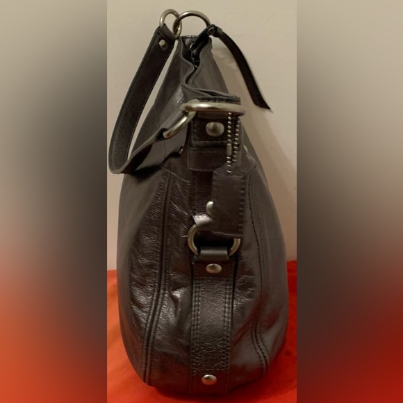 COACH Zoe Vintage Large Leather Purse - Picture 4 of 8